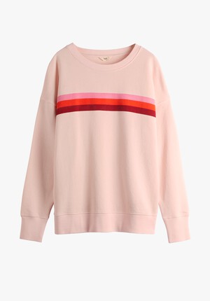 Aurora Stripe Relaxed Sweatshirt