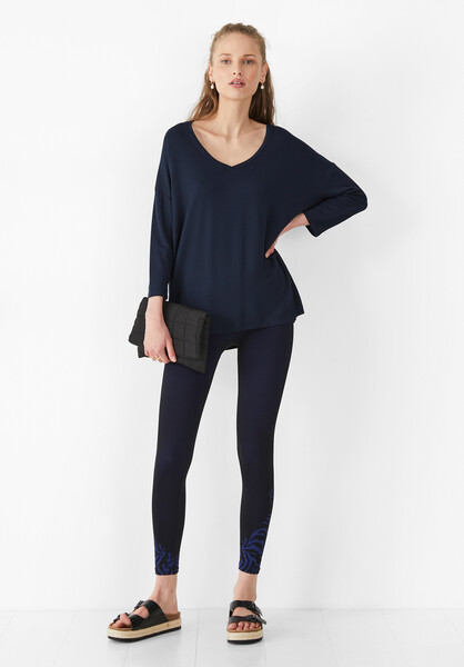 V Neck Jersey Top