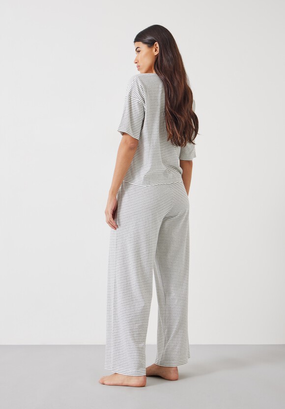 Ezra Striped Jersey Pyjama Set