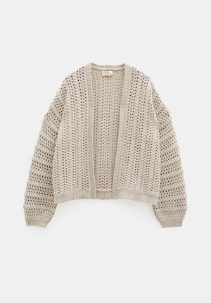 Pixie Open Knit Cotton Cardigan