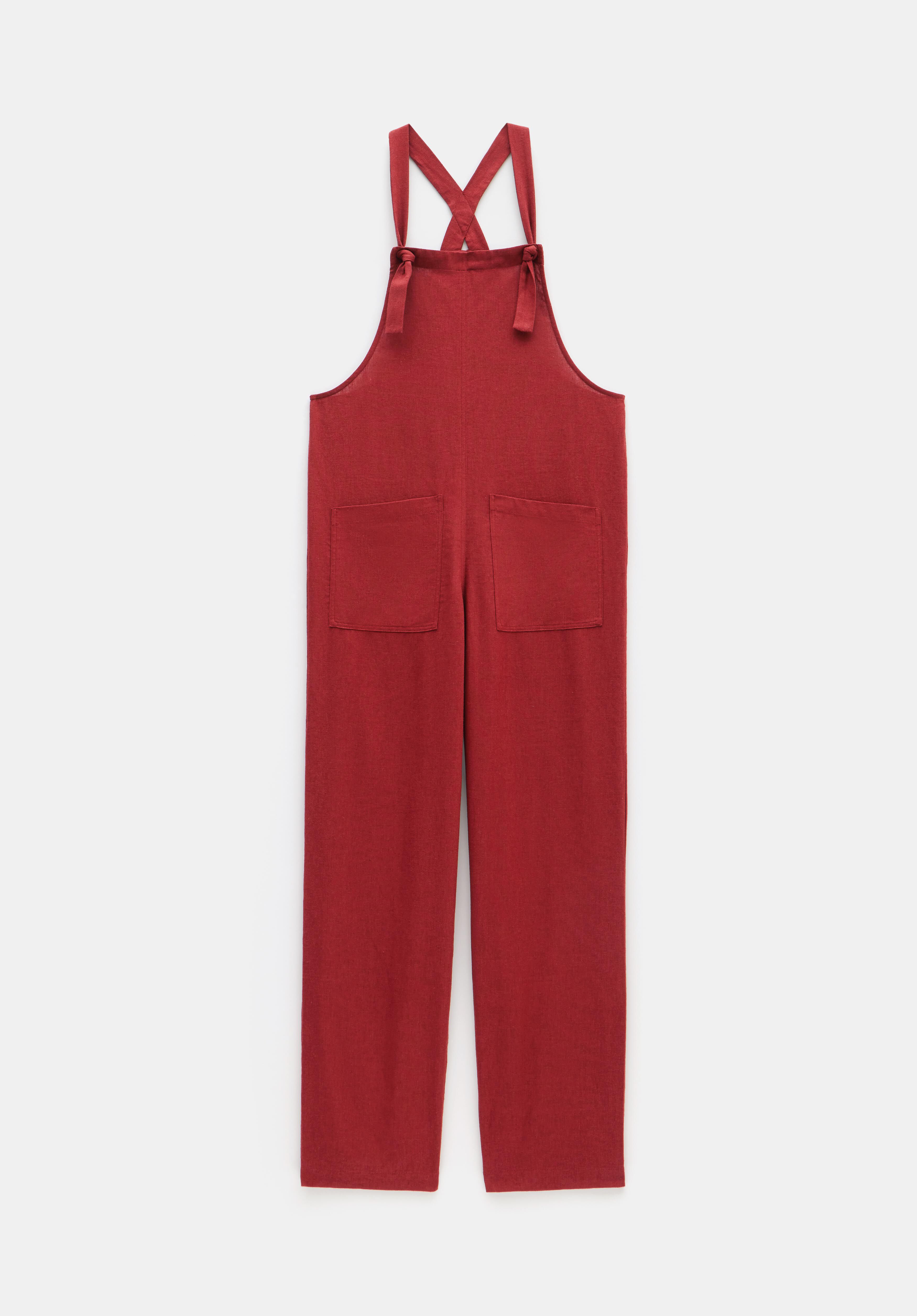 Eliza Linen Blend Overalls