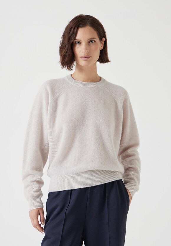 Jasmine Cashmere Rib Detail Jumper