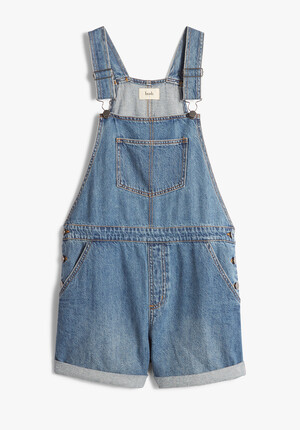Jasmine Relaxed Short Dungarees