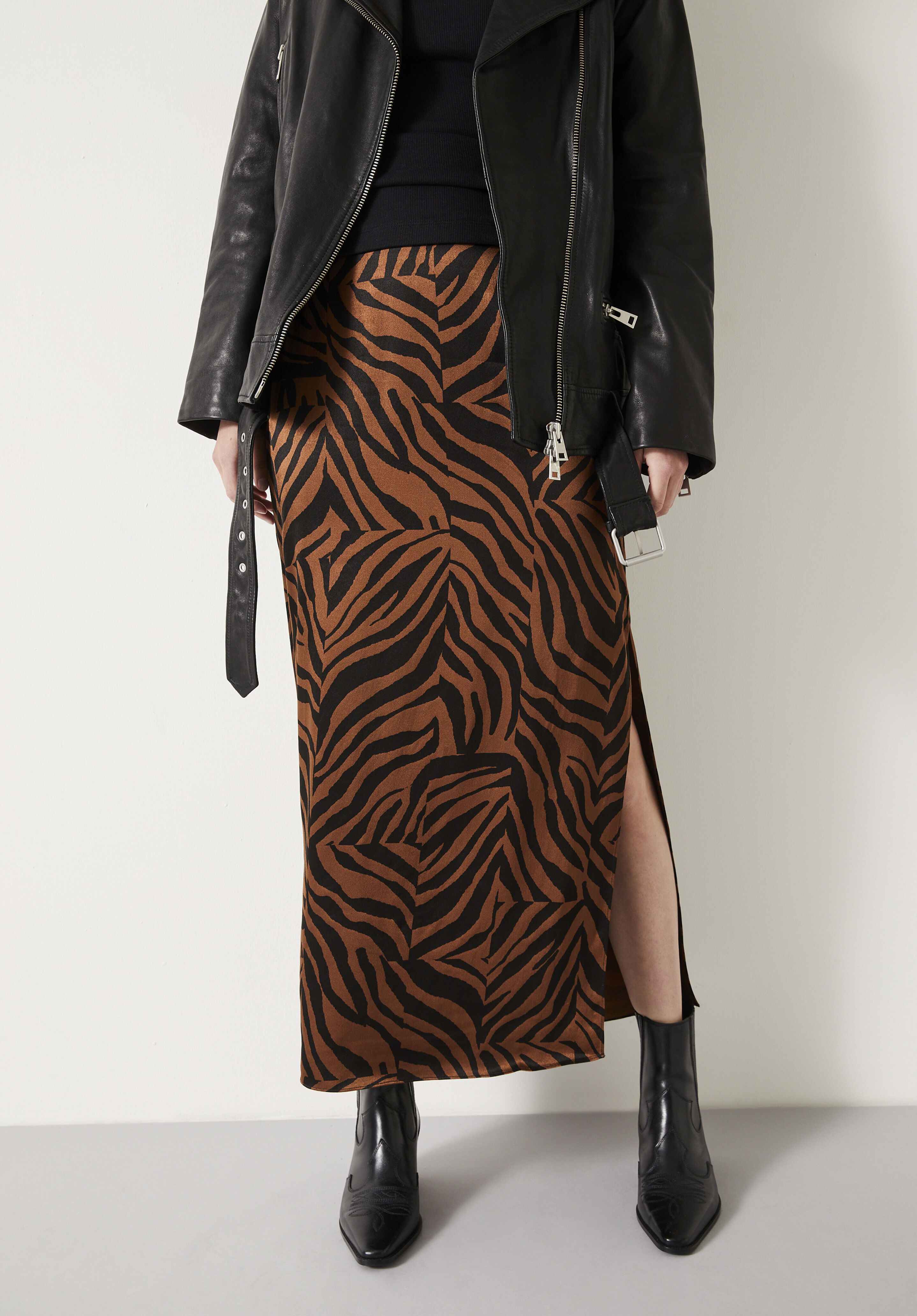 Leopard maxi top skirt 90