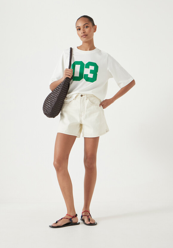 Collegiate Graphic Cotton T-Shirt