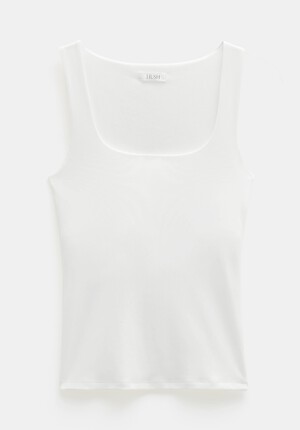 Jade Wide Strap Scoop Vest