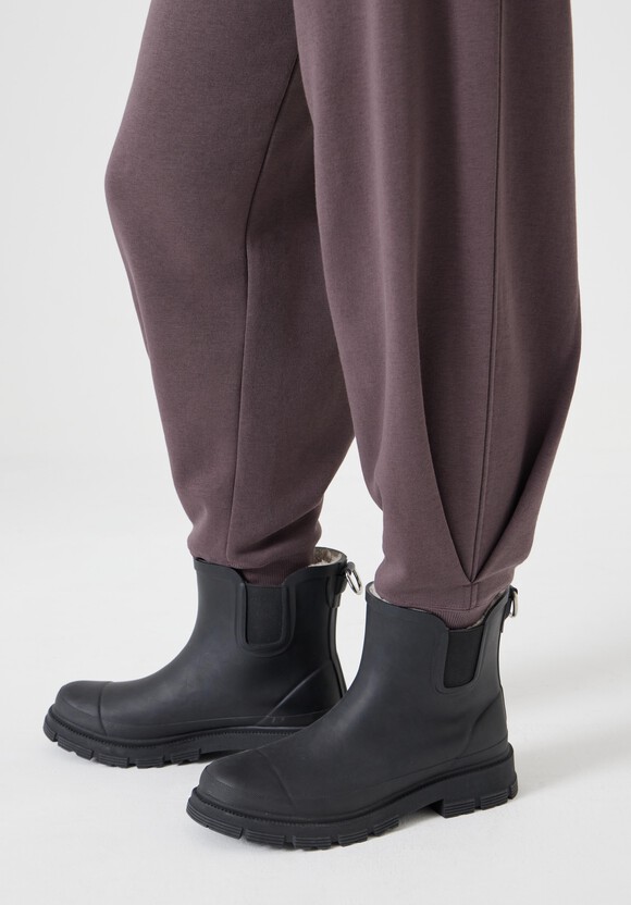 Barrel Leg Pleat Joggers