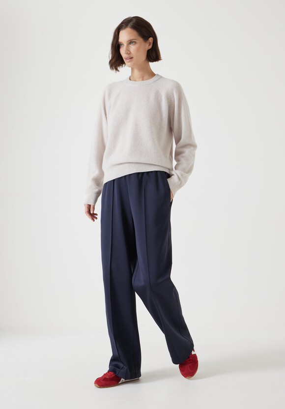 Jasmine Cashmere Rib Detail Jumper