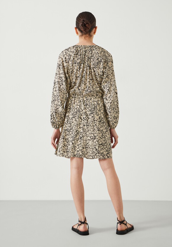 Sara Gathered Mini Dress