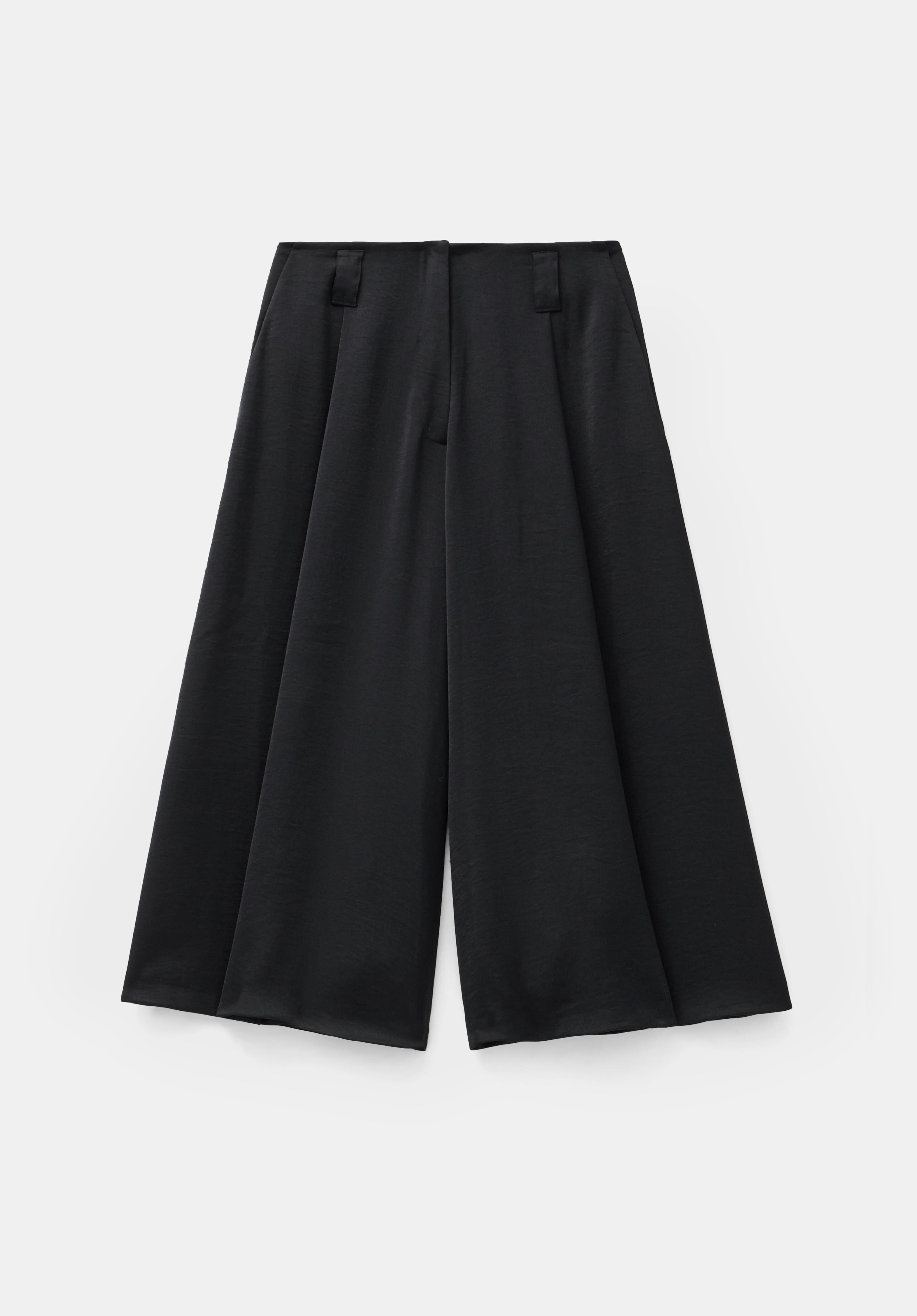◆TOOMUCHTAX◆ JERSEY SKIRT PANTS BLACK TOOMUCHTAX Jersey Skirt Pants - Black | International Store