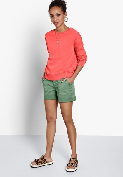 Rib Panel Sweatshirt