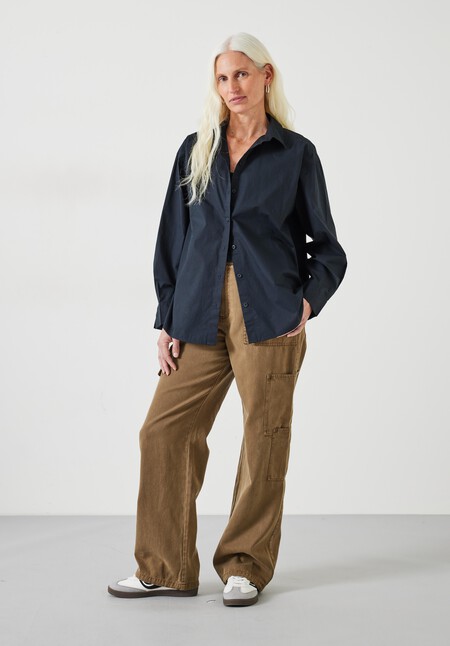 Pia Oversize Cotton Shirt