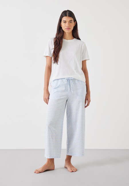 Camille Gingham Pyjama Culottes