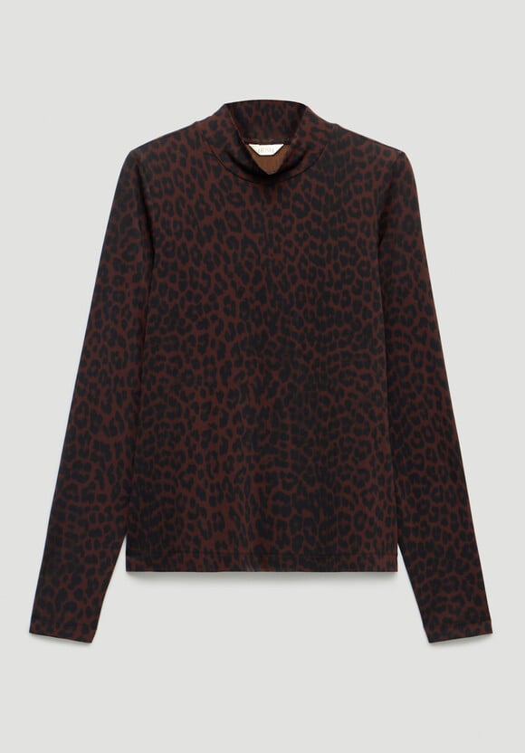 Printed Long Sleeve Top
