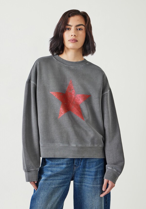 Roxy Metallic Star Sweatshirt