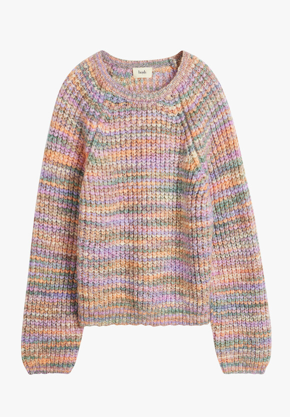 Madi Space Dye Wool Blend Jumper