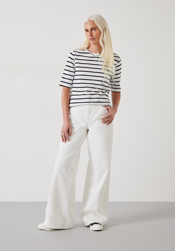 Sora Striped Relaxed T-Shirt
