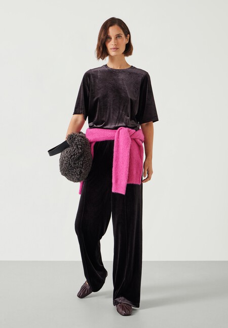 Hadley Velvet T-Shirt