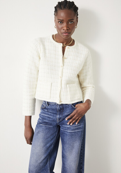 Bettie Textured Knitted Jacket