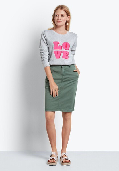 Veronica Chino Skirt