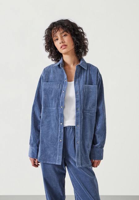 Cleo Oversized Cord Shirt