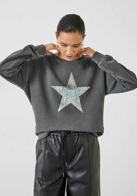 Iridescent Star Relaxed Sweat