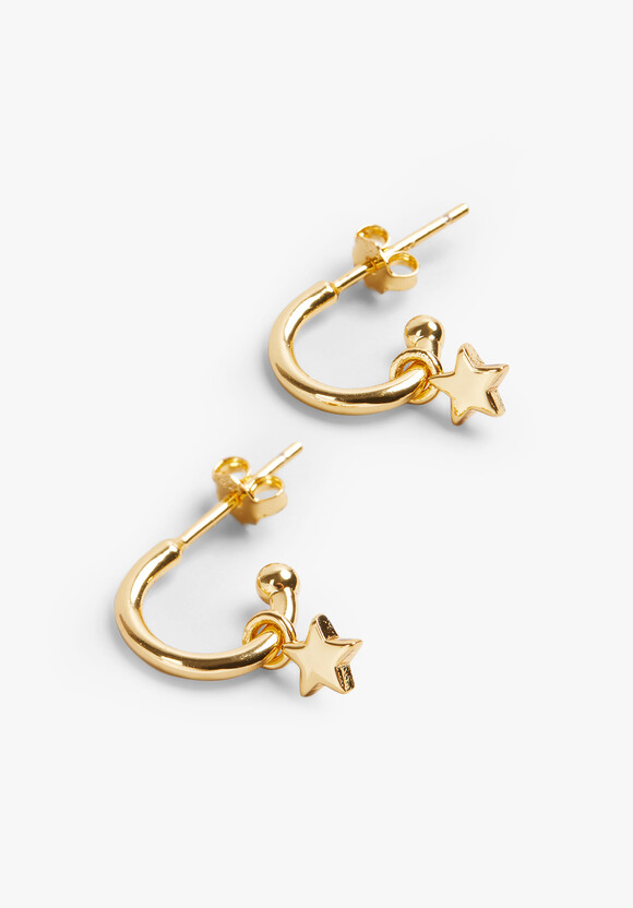 Star Drop Earrings