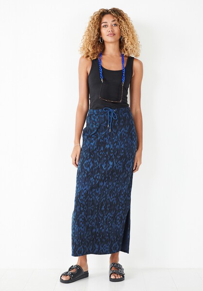 Jorja Jersey Cotton Maxi Skirt