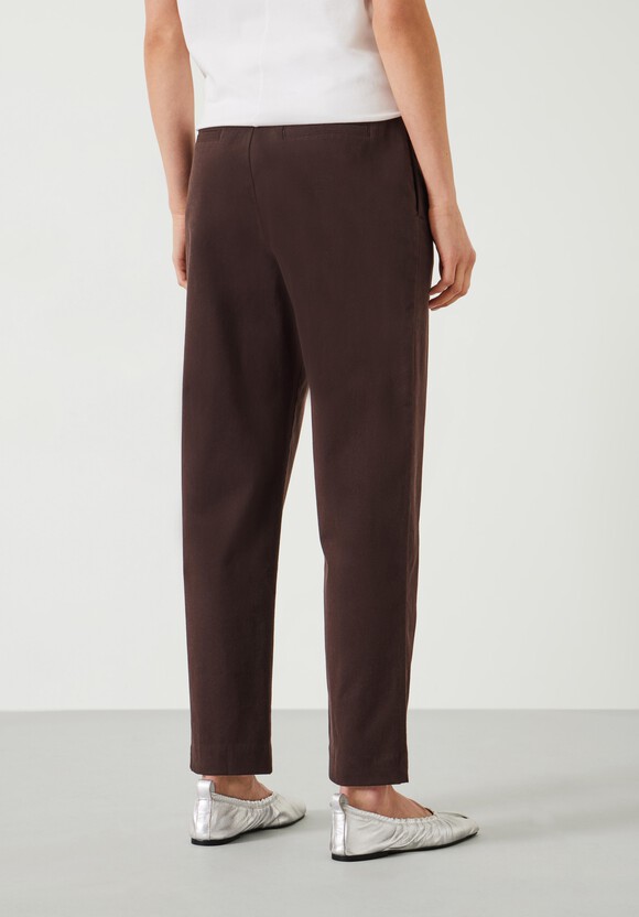 Ruby Cotton Pleat Trousers