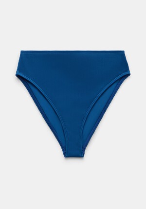 Harper High Waisted Rib Bikini Bottoms