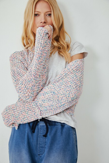 Miranda Fringed Edge To Edge Cardigan