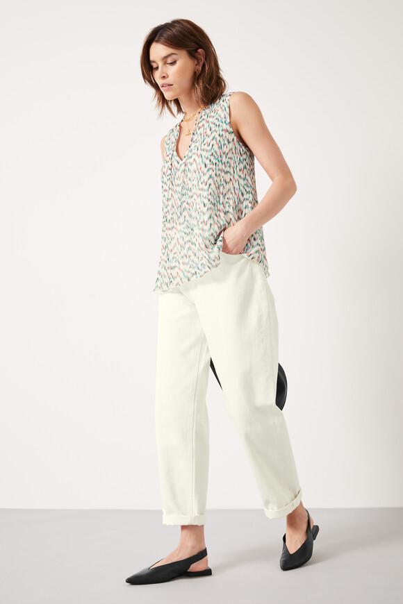 Isabel Pleated Top