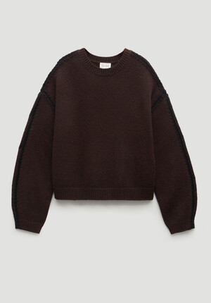 Whitney Whipstitch Knitted Jumper