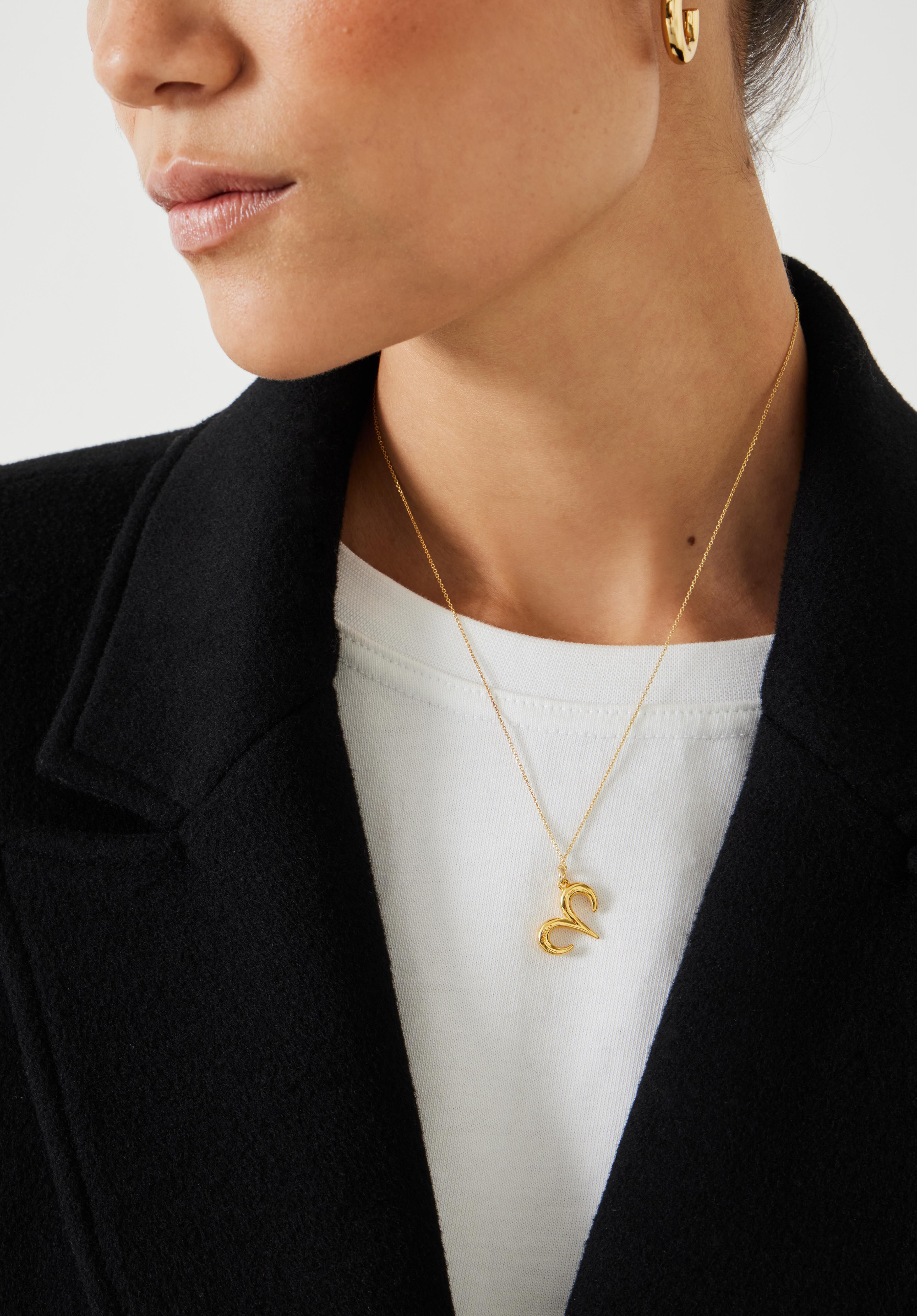 Bonvo Aries Zodiac Necklace | Aries | hush
