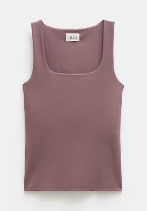 Jade Wide Strap Scoop Vest