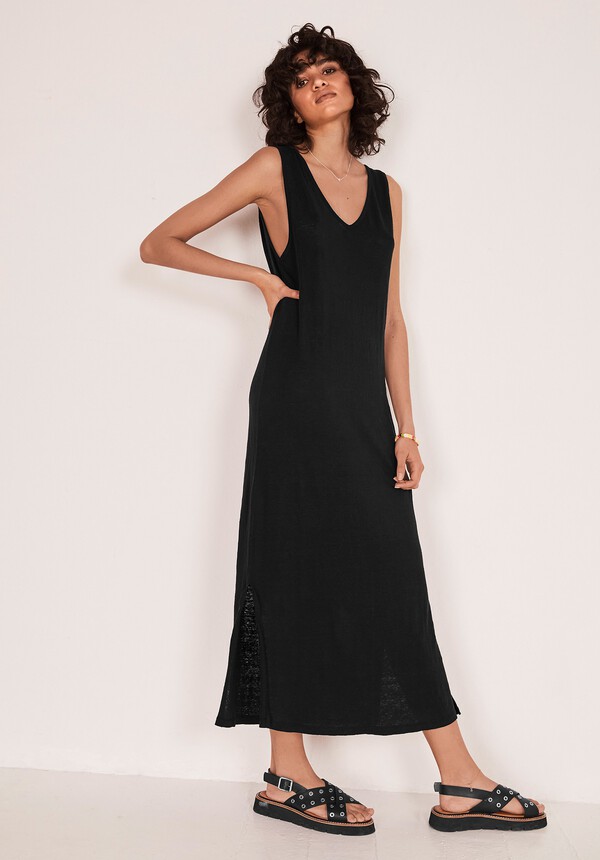 Rhia Tie Back Midi Dress