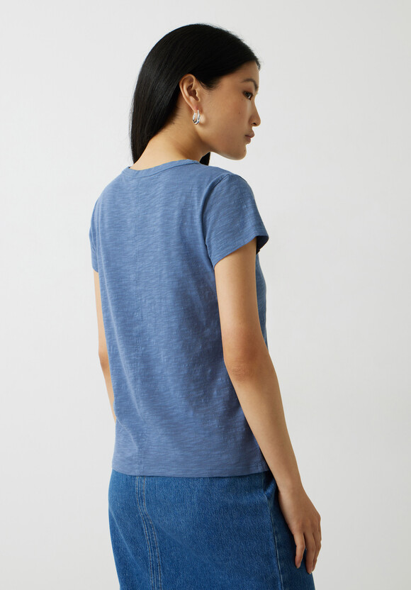 Slim Fit Slub Crew T-Shirt