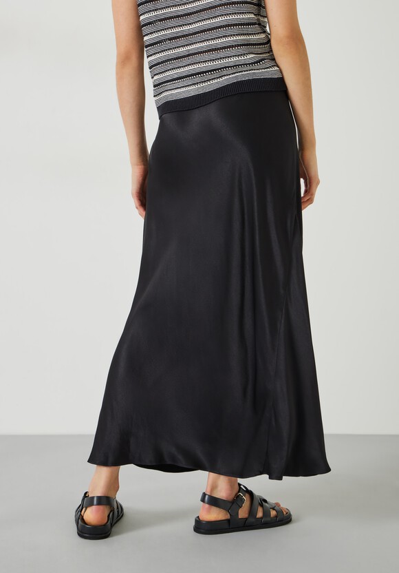 Remi Satin Maxi Skirt