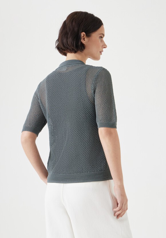 Soft Mesh Knitted Top