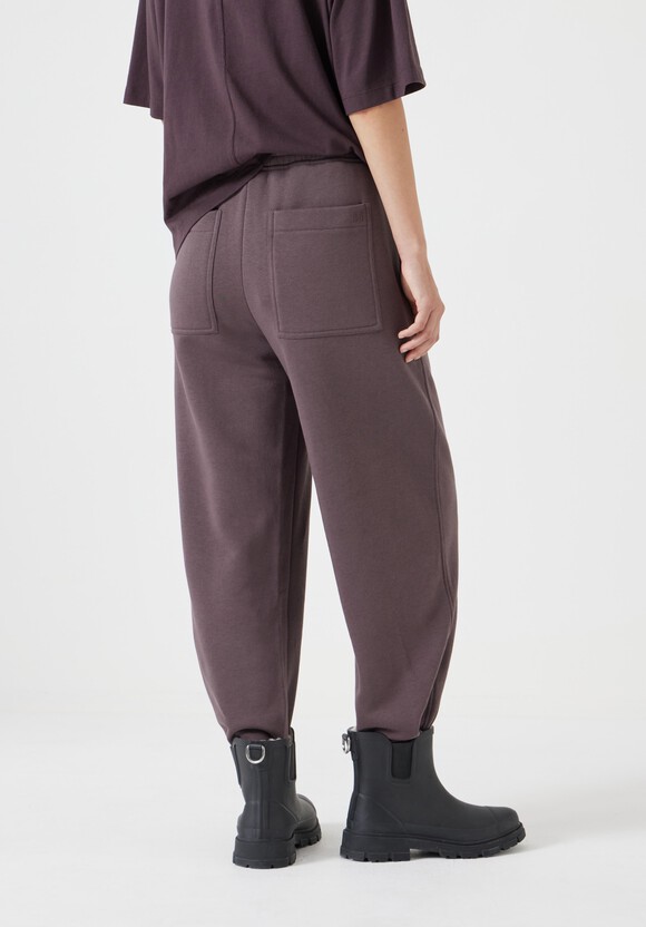 Barrel Leg Pleat Joggers