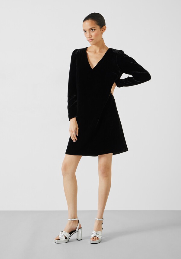 Sophia Velvet Mini Dress