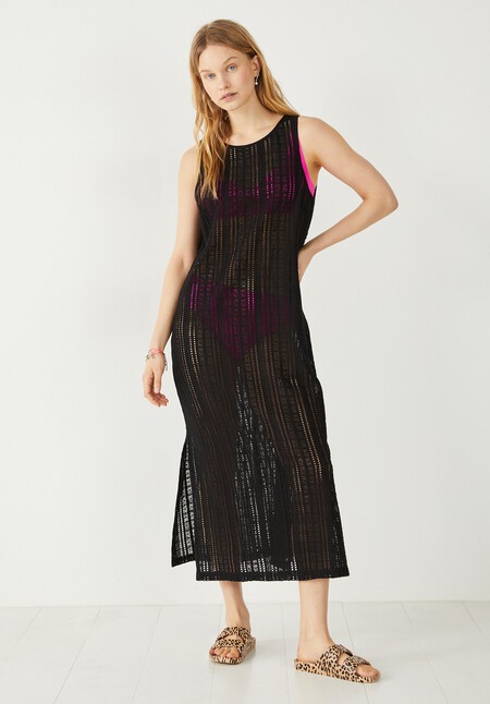 Callista Crochet Maxi Dress