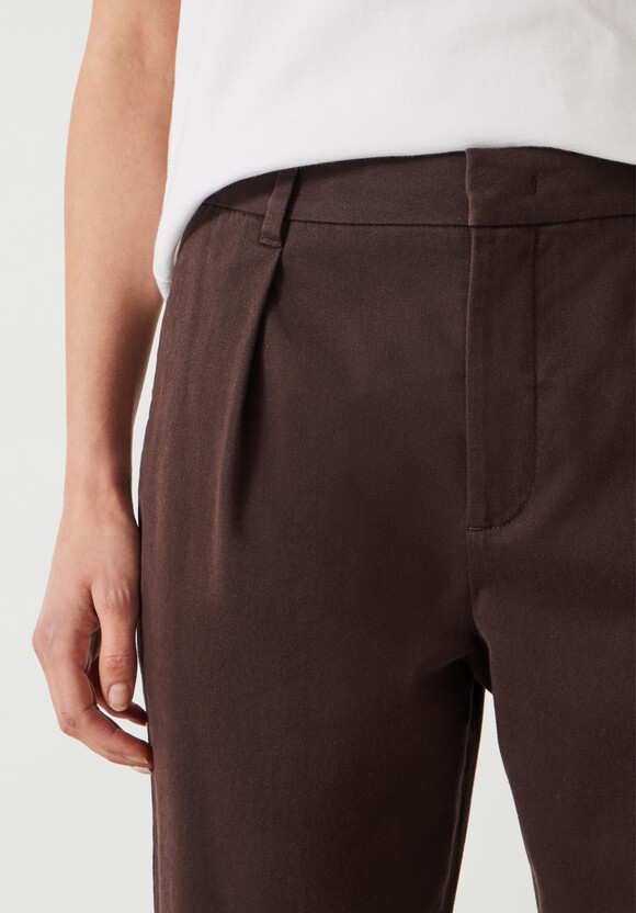 Ruby Cotton Pleat Trousers