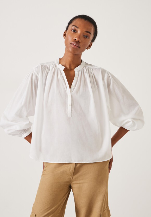Lhea Oversized Gather Detail Blouse