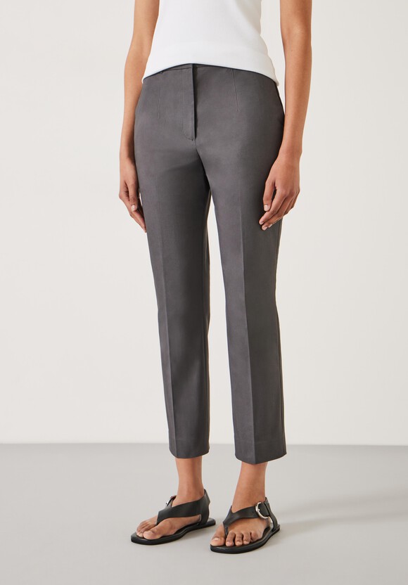 Hayes Cigarette Trousers | Charcoal | hush