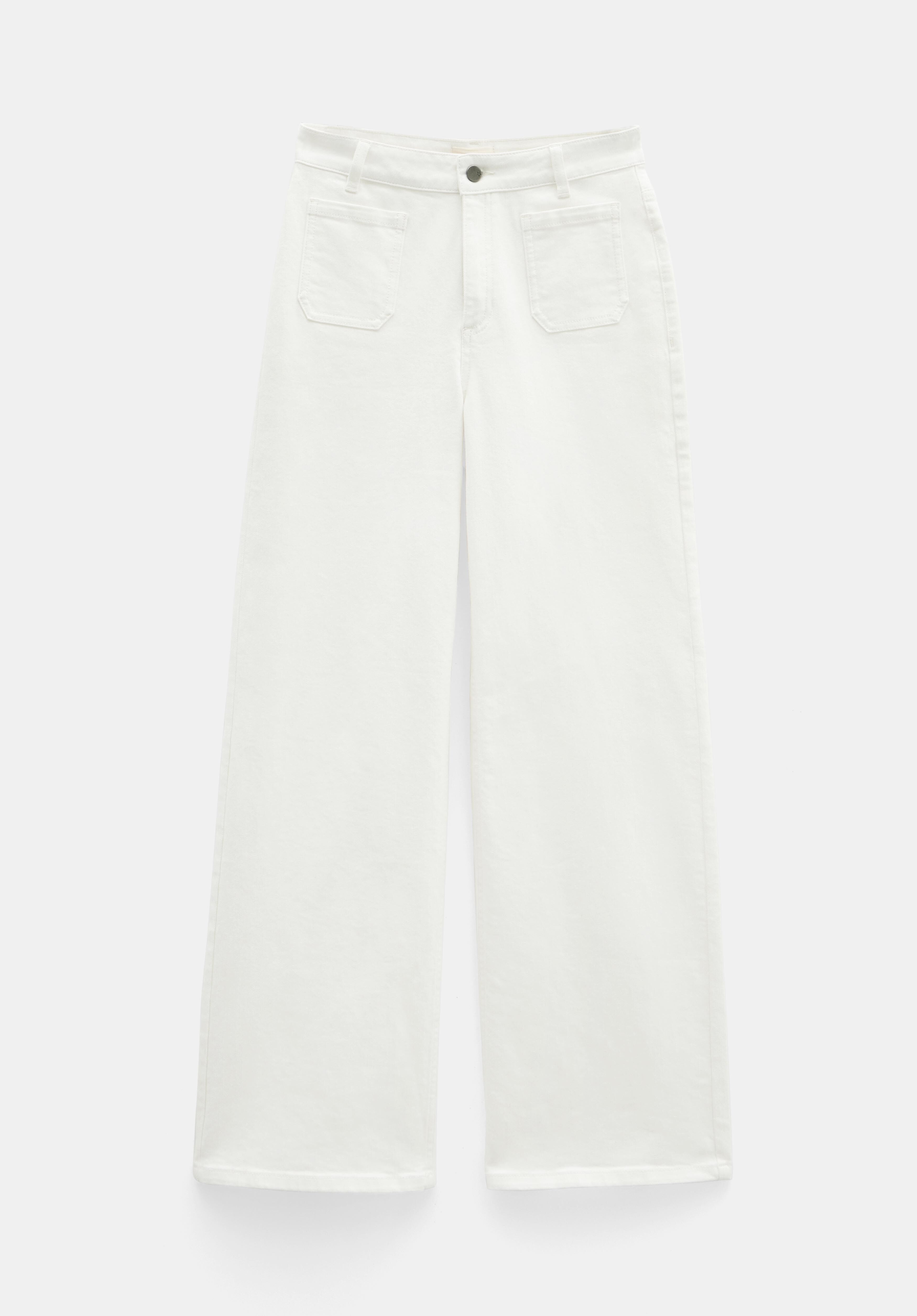 Rowan Flared Jeans White hush