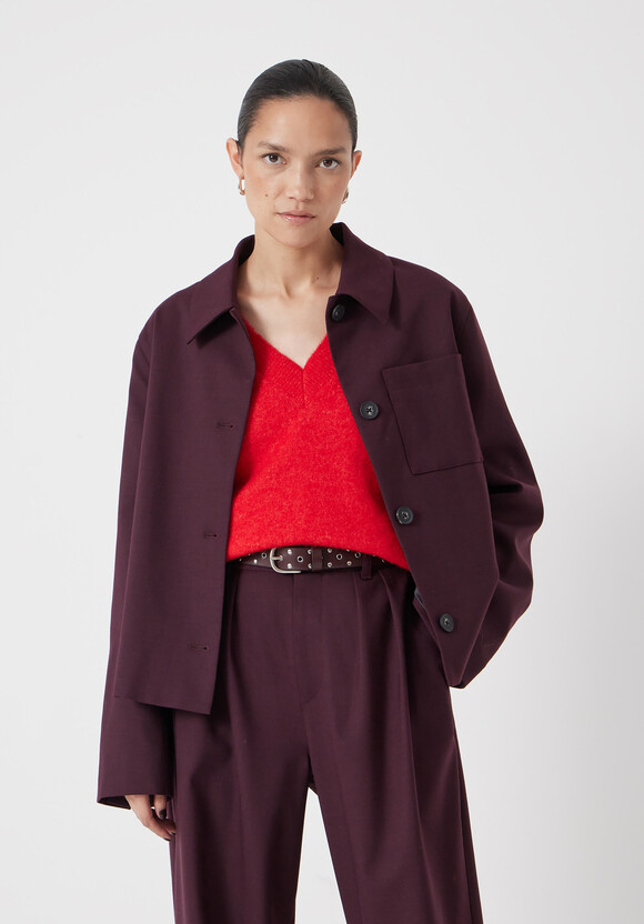Wool Blend Jacket