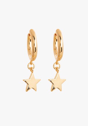 Chrysi Star Hoop Earrings