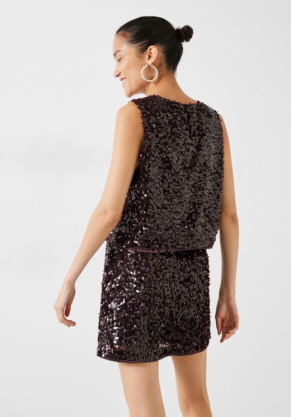 Zarina Sequin Top