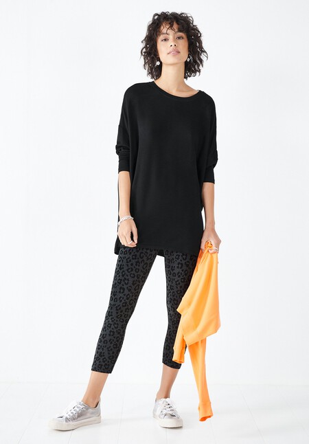 Printed Cropped Leggings